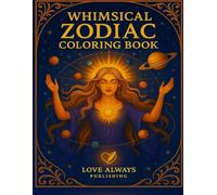 Whimsical Zodiac Coloring Book: A Celestial Journey Through the Stars