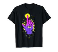 Whimsigoth Main Mystique ésotérique œil Qui voit Tout WitchCore T-Shirt Graphique avec Valeur
