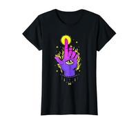 Whimsigoth Main Mystique ésotérique œil Qui voit Tout WitchCore T-Shirt Graphique avec Valeur