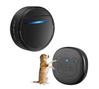 Whimsii Wireless Dog Doorbell, Ring Bell to Go Outside, IP55 Waterproof Buttons, 55 Melodies, 4 Volume Levels & 950ft Range (Black, 1 Reciever, 1 Transmitter)