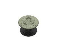 Whimsy Twee Grunge Ladybug y2k Stars Button Alt Vintage PopSockets PopGrip Adhésif