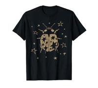 Whimsy Twee Ladybug y2k Grunge 2000s Alt Vintage Star Dots T-Shirt Graphique avec Valeur