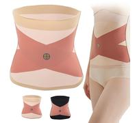 Whimsyard Ceinture de contrôle du ventre sans couture pour femme, confortable, réglable et respirante pour le sport, chair, M