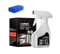 Whimsyard Headlight Restorer Kit - 2025 Upgrade for Yellowing & Scratches, Ceramic Coating Polish Cleaner, Universal Fit All Cars (1pcs)