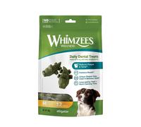 Whimzees – Friandises Crocodiles M – Naturelles, sans céréales, sans sucre ajouté – 12 pièces