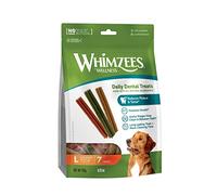 WHIMZEES, Bâtonnets à Mâcher pour Chien de Grande Taille, Friandises Naturelles pour l'Hygiène Bucco-Dentaire, Taille L, Sac de 7 Pièces