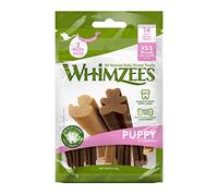 WHIMZEES Bâtonnets à Mâcher pour Chiot de Très Petite Taille et Petite Taille, Friandises Naturelles pour l'Hygiène Bucco-Dentaire, Taille XS/S, Sac de 14 Pièces