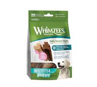 WHIMZEES Bâtonnets pour Chiots M/L, 14 Pièces - Taille M & L, Friandises pour Chiots de Grande/Moyenne Taille, Naturelles & sans Céréale, Végétariennes, sans Sucre Ajouté