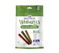 WHIMZEES Bâtonnets XS, 56 Pièces - Taille XS | Friandises pour Chiens de Très Petite Taille, Longue durée, Naturelles & Sans Céréale, Végétariennes, Sans Sucre Ajouté