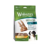 WHIMZEES by Wellness Antler, friandise Dentaire occupante en Forme de Bois de cerf avec Effets calmants pour Chiens Moyennes (12-18kg), entièrement Naturelle, sans céréales, 12 pièces