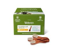 Whimzees, Friandises à mâcher pour Chiens, Nettoyage Dentaire Efficace, ingrédients naturels, 75 pièces, Taille M, goût irrésistible, Couleur Verte, Modèle Snack