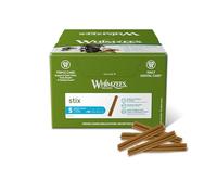 Whimzees, Friandises Naturelles pour Chiens, bâtonnets à mâcher S, Texture innovante pour l'hygiène Dentaire, boîte de 150 pièces, idéale pour Petits Chiens, Taille S, Couleur Verte, Modèle Snack