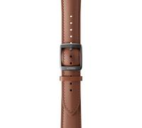 Whings - Bracelet en cuir de 20 mm (brun/gris ardoise)