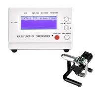 WHIPIN Chronomètre Professionnel, chronomètre Professionnel pour Montres mécaniques et automatiques, chronomètres Multifonction avec écran LCD, pour horlogers et réparateurs