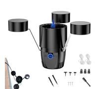 WHIPIN Écumoire Flottante pour Bassin, équipement de Nettoyage de Mousse et de déchets pour Piscine, écumoire à Aspiration avec 3 Modes de Fontaine, Outil de Nettoyage terrasse et arrière-Cour