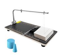 WHIPIN Table de découpe de mousse à fil chaud, découpeuse de mousse de bureau avec échelle et règle de guidage mobile, température réglable de 50 à 300 °C, pour éponge