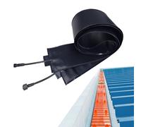 WHIPIN Tapis de déneigement électrique pour toits et gouttières, kit de dégivrage de Toit 50 °C/122 °F, Tapis de déglaçage imperméables et résistants à l'humidité pour l'extérieur(500cm/16.4ft)