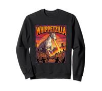 Whippetzilla Whippet Dog - Parodie du Film Dogzilla Monster Sweatshirt