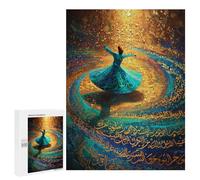 Whirling Dervish Art Print Puzzle 1000 Pièces Educa Jouet en Bois Cadeau Unique Décoration Intérieure Jeu Éducatif Challenge Toy Adultes Et Enfants À Partir De 14 Ans 500 PCS