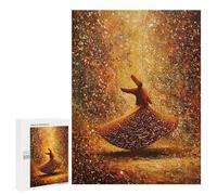 Whirling Dervish Art Print Puzzle 1000 Pièces Educa Jouet en Bois Cadeau Unique Décoration Intérieure Jeu Éducatif Challenge Toy Adultes Et Enfants À Partir De 14 Ans 500 PCS
