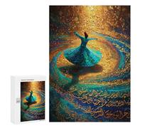 Whirling Dervish Art Print Puzzle 1000 Pièces Educa Jouet en Bois Cadeau Unique Décoration Intérieure Jeu Éducatif Challenge Toy Adultes Et Enfants À Partir De 14 Ans 300 PCS