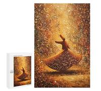 Whirling Dervish Art Print Puzzle 1000 Pièces Educa Jouet en Bois Cadeau Unique Décoration Intérieure Jeu Éducatif Challenge Toy Adultes Et Enfants À Partir De 14 Ans 1000 PCS