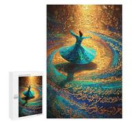 Whirling Dervish Art Print Puzzle 1000 Pièces Educa Jouet en Bois Cadeau Unique Décoration Intérieure Jeu Éducatif Challenge Toy Adultes Et Enfants À Partir De 14 Ans 1000 PCS