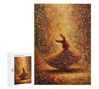 Whirling Dervish Art Print Puzzle 300 Pièces Educa Jouet en Bois Cadeau Unique Décoration Intérieure Jeu Éducatif Challenge Toy Adultes Et Enfants À Partir De 14 Ans 300 PCS