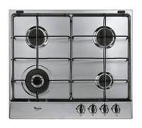 Whirlpool Affinity AKR 312/IX table de cuisson au gaz - 60 cm - inox - inox Inox G