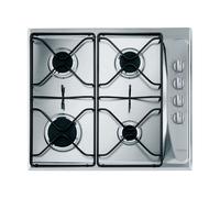 Whirlpool AKM 268/IX Acier inoxydable Intégré Gaz 4 zone(s)