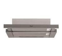 Whirlpool AKR 749/1 IX - Hotte - Téléscopique - largeur : 59.8 cm - profondeur : 30 cm - extraction et recirculation (avec kit d'extraction supplémentaire) Neutre G