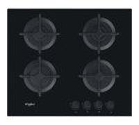 Whirlpool AKT 616/NB Plaque Noir Intégré 60 Cm Gaz 4 Zone(s)