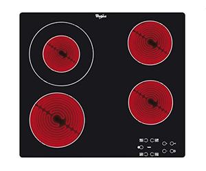 Whirlpool AKT 8130 NE plaque - plaques (Intégré, Céramique, verre-céramique, Noir, Rouge, Verre, toucher)
