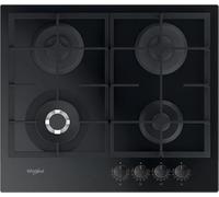 Whirlpool AKTL 629/NB1 Cuisinière à gaz vitrocéramique Noir