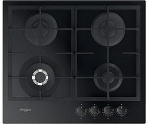 Whirlpool AKTL 629/NB1 Cuisinière à gaz vitrocéramique Noir