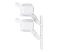 Bauknecht Bouton porte de lave-linge 481071425531, blanc original, démarrage 2 fois, pour Maytag
