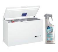 congélateur coffre blanc 390l autonomie 45h fermeture serrure