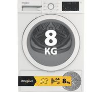Whirlpool Sèche-linge CWSD83MWWSFR 8 kg Pompe à chaleur Blanc