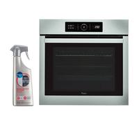 WHIRLPOOL Four Catalyse encastrable inox 73L multifonction Chaleur tournante 6eme Sens