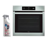 WHIRLPOOL Four Catalyse encastrable inox 73L multifonction Chaleur tournante 6eme Sens