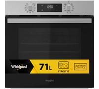 WHIRLPOOL - Four pyrolyse multifonction inox - OMR58RR0X 859991660190
