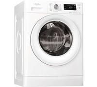 Whirlpool Fresh Care + FFBS 8448 WV FR - Machine à laver - largeur : 59.5 cm - profondeur : 63 cm - hauteur : 84.5 cm - chargement frontal - 62 litres - 8 kg - 1400 tours/min - blanc Blanc