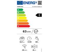 Whirlpool FreshCare BI WMWG 81485E EU machine à laver Charge avant 8 kg 1400 tr/min Blanc