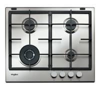 Whirlpool GMAL 6422/IXL Acier inoxydable Intégré 59 cm Gaz 4 zone(s)