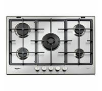 Whirlpool GMAL 7522/IXL Acier inoxydable Intégré 73 cm Gaz 5 zone(s)