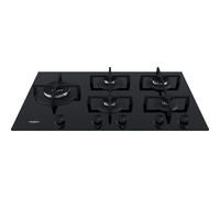 Whirlpool GOA 9523/NB1 Plan De Cuisson Gaz 90 cm 5 Zones Verre Noir