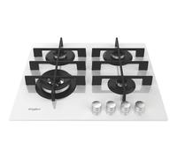 Whirlpool GOWL 628/WH Table de cuisson au gaz Blanc - 4 foyers