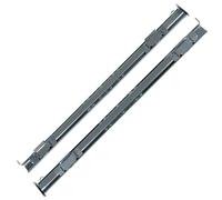 Whirlpool Rails télescopiques SLP001 – Inox, guide gauche/droite, compatible avec les gradins