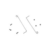 Whirlpool Kit ressort portillon tambour ODALIS/ALLIANCE d'origine Lave-linge 481209498005 Lave-linge 481209498005