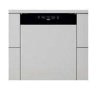 Whirlpool Lave-vaisselle semi-intégré W3PFD636B 60 cm 14 couverts 46 dB Noir